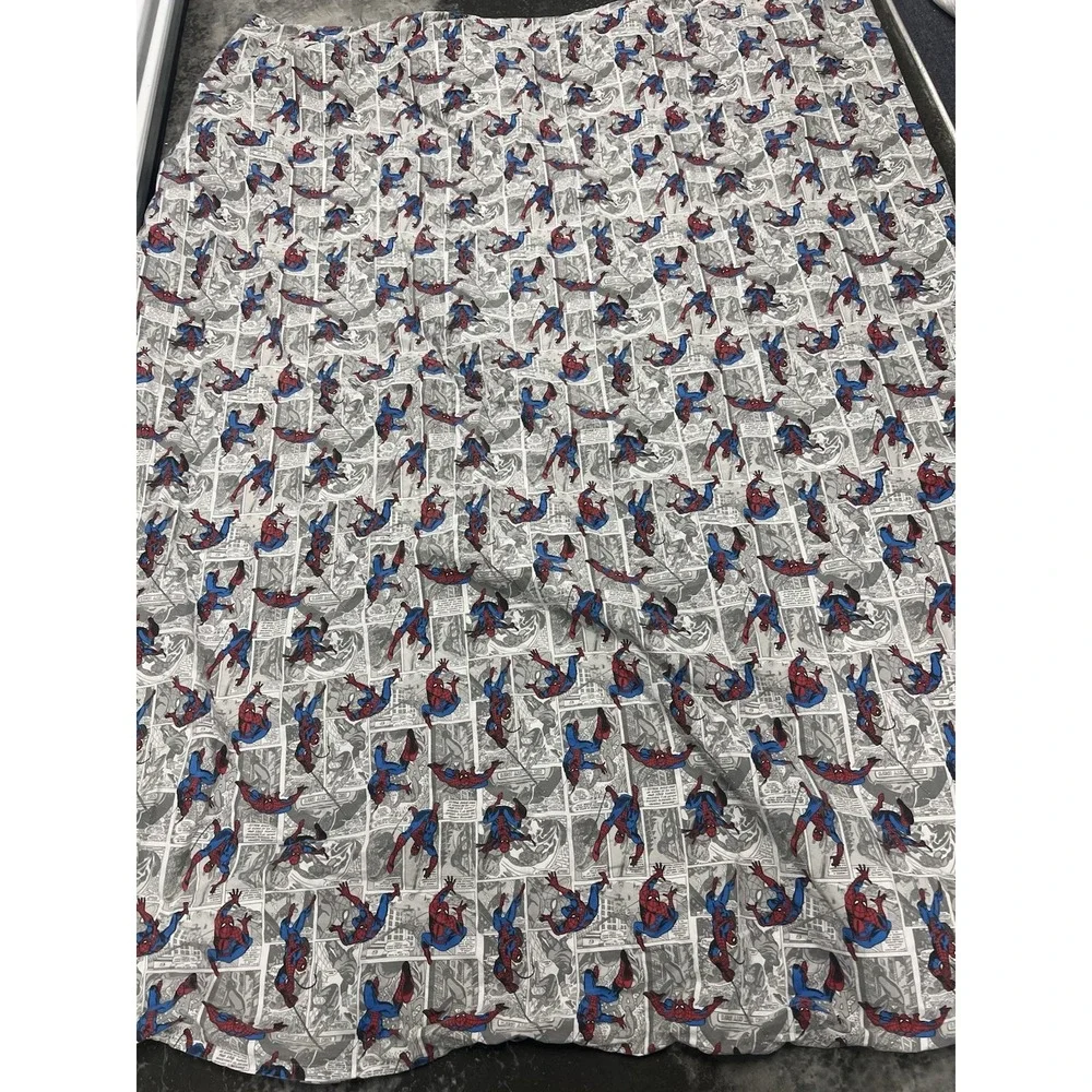 Pottery Barn Kids Marvel Duvet Cover Full/Queen And Grey Comic Strip